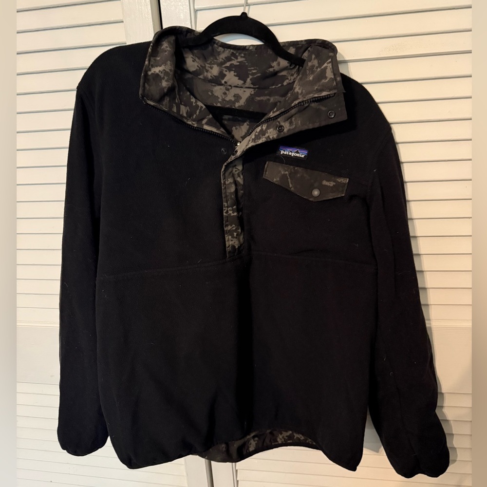 Patagonia Reversible Quarter-Zip Sweatshirt